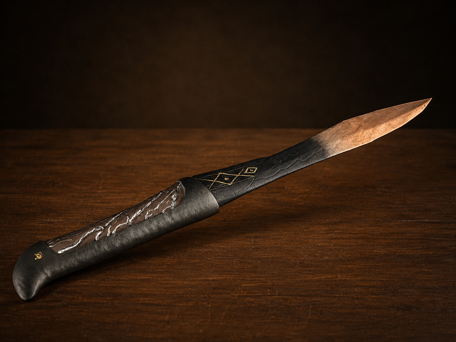 Poignard Ghost of Tsushima – création artisanale YotaStudio3D