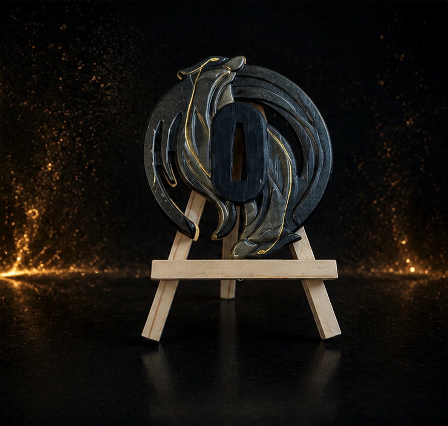 Tsuba décorative – création artisanale YotaStudio3D